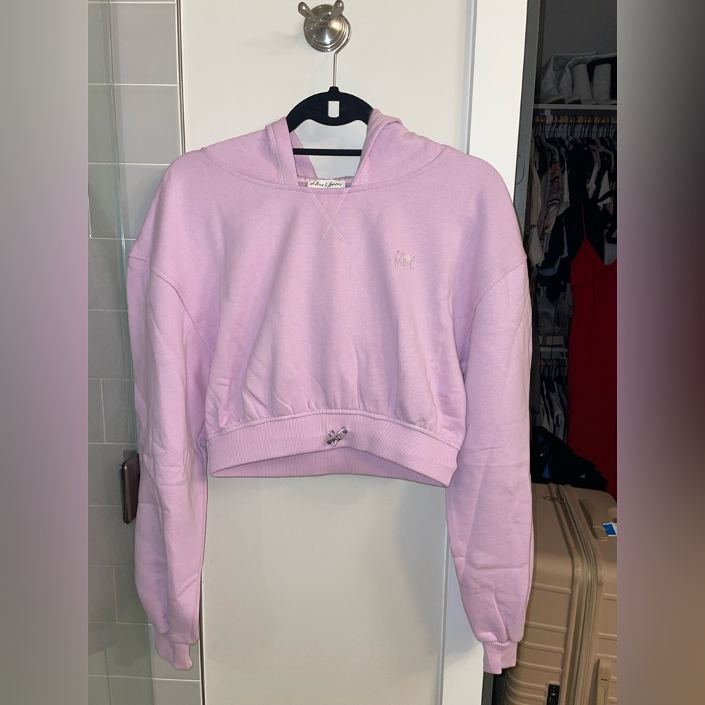 For love and Lemons cropped hoodie